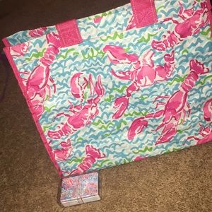 Lilly Pulitzer bag and deck of cards!!